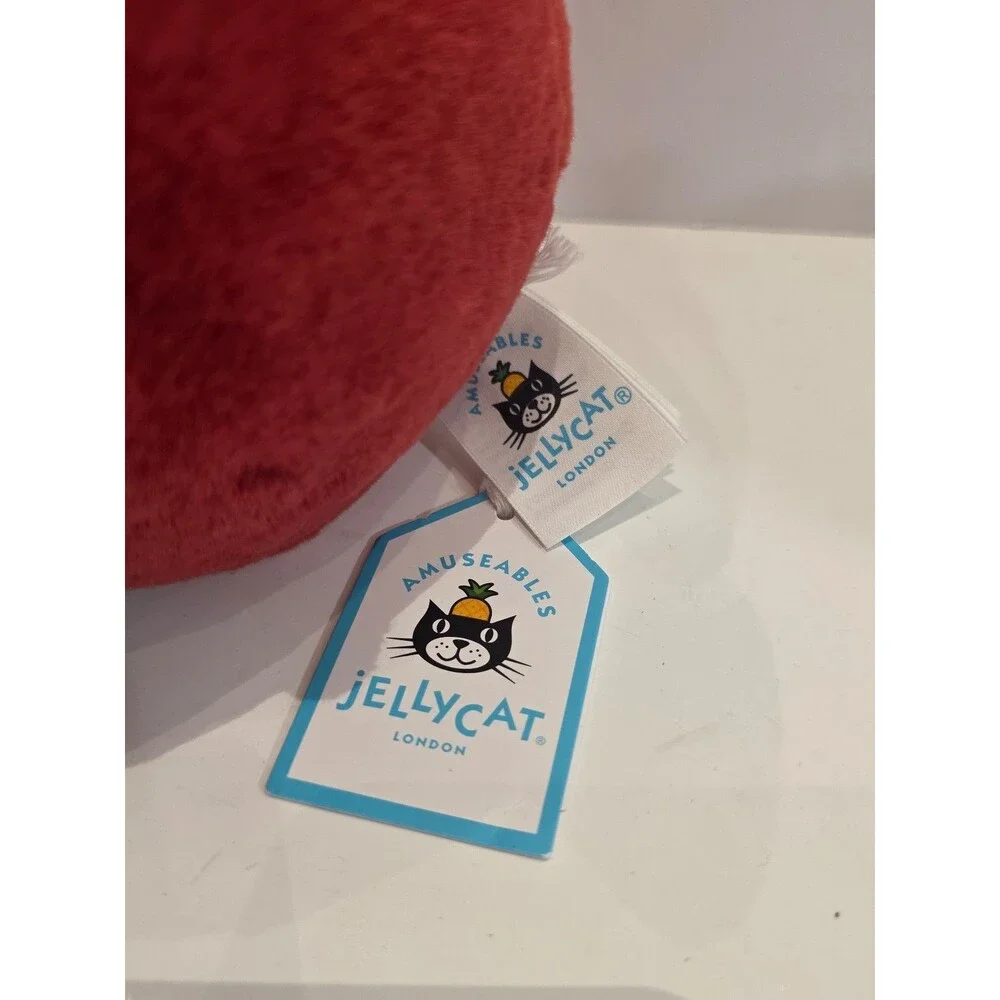 Jellycat Amuseables Apple Plush Stuffed Toy Brand New